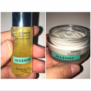 NIB - Algenist Collagen Night Cream & Liquid Serum